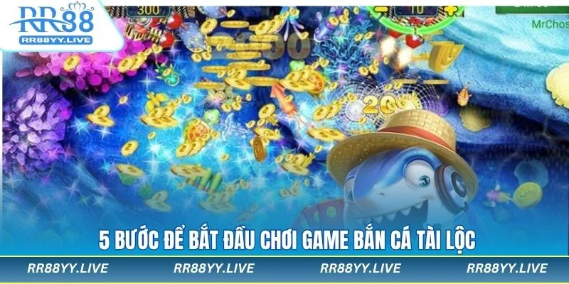 Hướng dẫn tham gia game bắn cá Tài Lộc