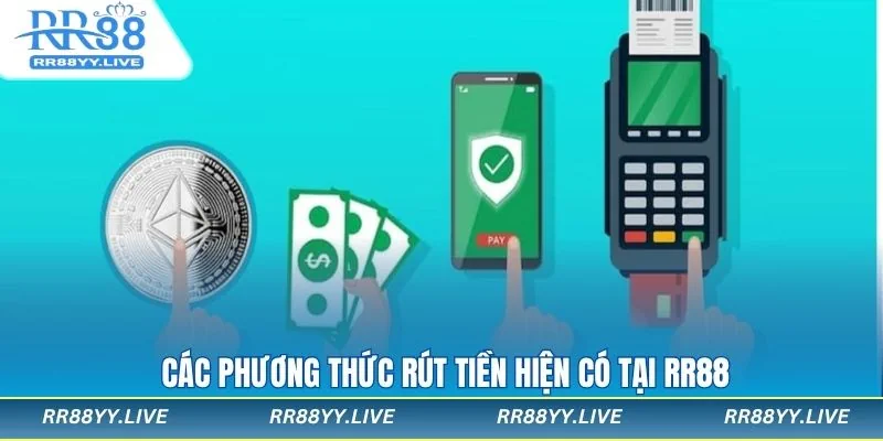 Rút tiền RR88 nhanh chóng, đa dạng phương thức